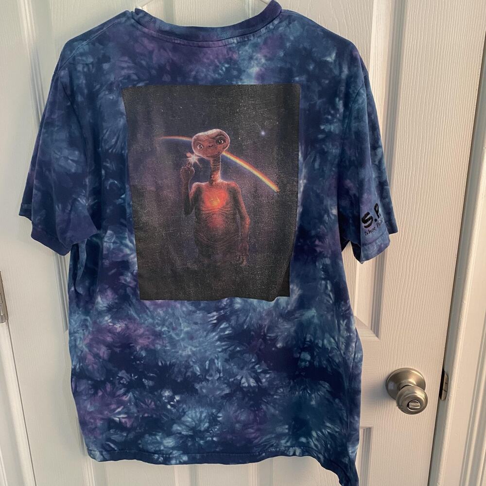 Shoe Palace x ET The Extra-Terrestrial Shirt Mens L Movie Universal Studios RARE